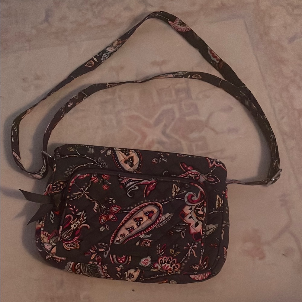 Floral Patterned Shoulder Bag